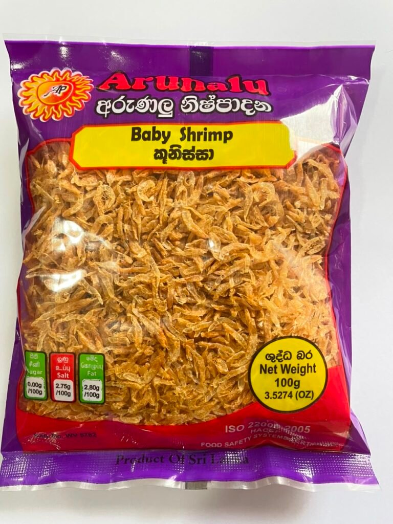 Dried Baby Shrimp (Koonisso) (Arunalu) 100g